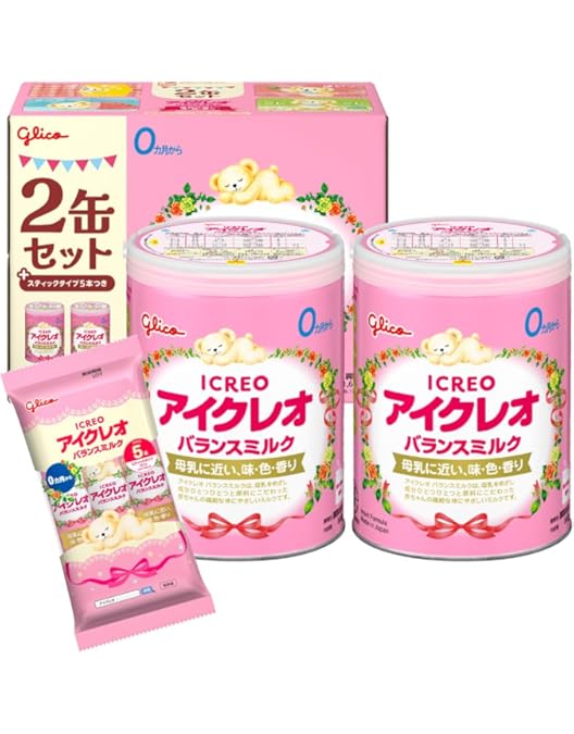 アイクレオ 粉ミルク 4缶セット アイクレオグローアップミルク 4缶 Glico アイクレオ グローアップ