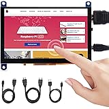 OSOYOO 5インチ モバイルモニター ､Raspberry Pi 5 4 3 Banana Pi､ PC､ ゲーム機など汎用 モバイルディスプレイ、HDMI端子マイクロHDMI端子 LCD ディスプレイ、ポータブルモニター 800*480 タッチ