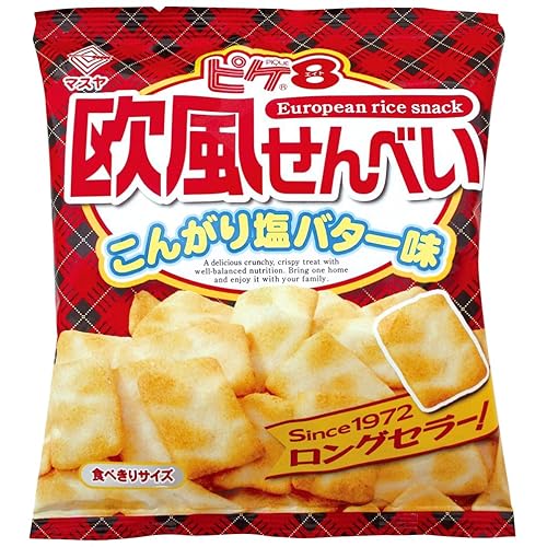 マスヤ ピケ8 欧風せんべい こんがり塩バター味