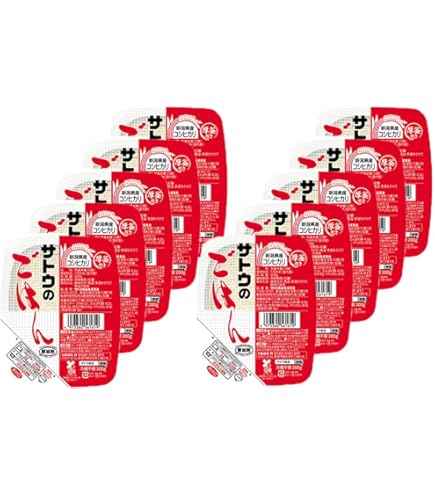 Amazon | サトウ食品 サトウのごはん 銀シャリ 厚釜炊き 200g×10個(5食