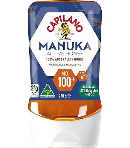 Amazon | Capilano カピラーノアクティブマヌカハニーMG550+ 250g、100