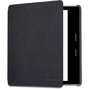 【 Kindle Oasis (第9世代、第10世代)用】 Amazon純正 レザーカバー ブラック