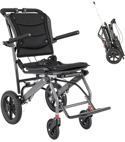 Amazon | PIPIMOTO 超軽量車椅子 6kg 折りたたみ コンパクト 介助用