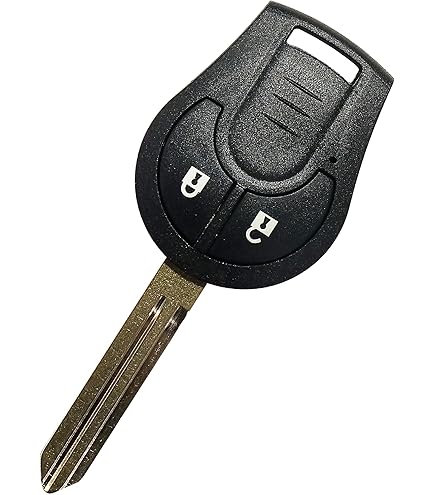 Amazon.co.jp: ブランクキー 日産用 2ボタン カギ キー 鍵 キーレス