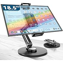 Amazon.co.jp: モバイルモニターアーム - 持ち運び 軽量15.6 18.5