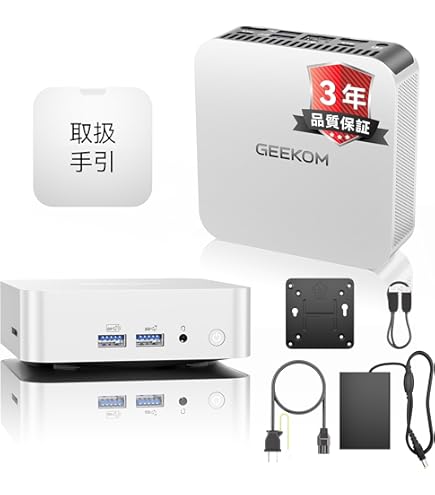 Amazon.co.jp: MINISFORUM、AMD Ryzen™ 5 5600H搭載高性能ミニPC