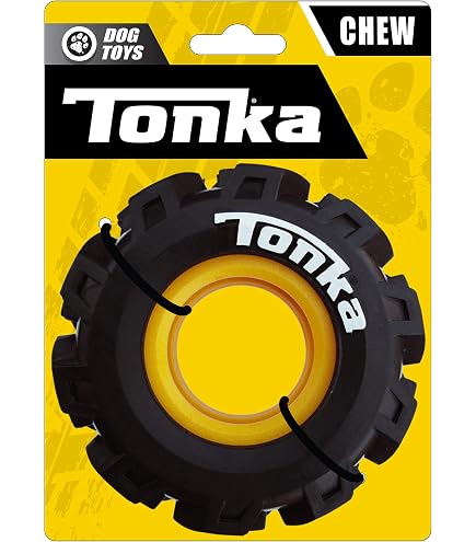 Amazon | Tonka トライスタック トレッドフィーダー 犬 おもちゃ 軽量