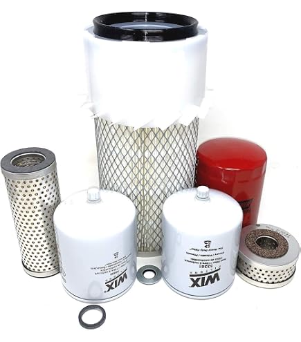CFKIT Maintenance Filter Kit For Case 580C Loaders With G207D Engine (6 Filters Included)