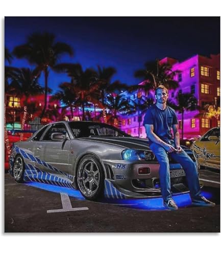 Amazon.co.jp: 映画ポスター ワイルドスピード 7 スカイミッション SKY