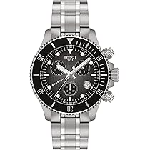 TISSOT ティソ シースター1000 クォーツ クロノグラフ ティソ シースター 1000クォーツ クロノグラフ」に鮮やかな
