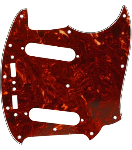 Amazon.co.jp: Musiclily Pro 9穴 ムスタング SS ピックガード Squier