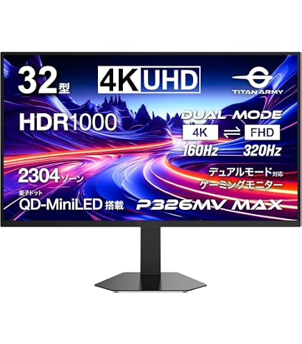 Amazon.co.jp: INNOCN 32M2V ミニLED 4K ゲーミング モニター 32インチ