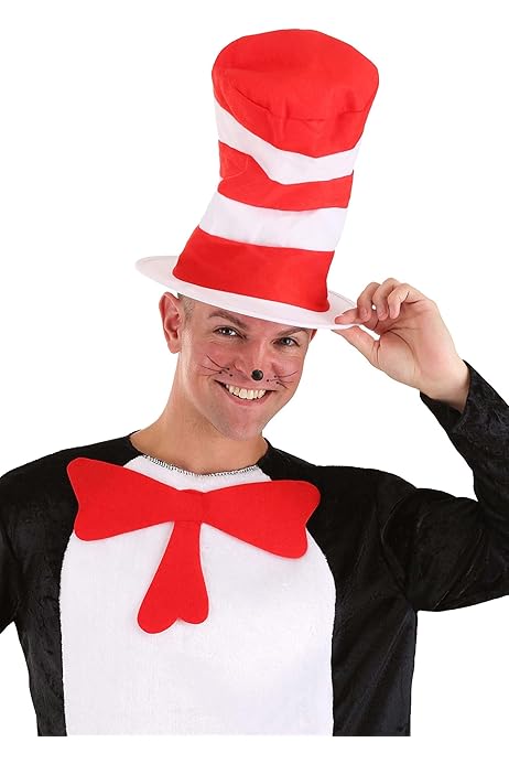 newborn cat in the hat costume