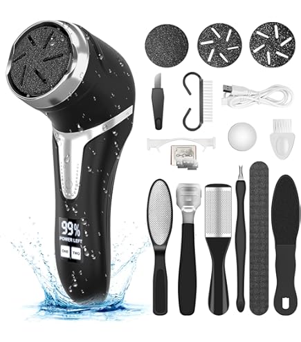 Amazon.co.jp: Electric Foot File Callus Remover, Rechargeable