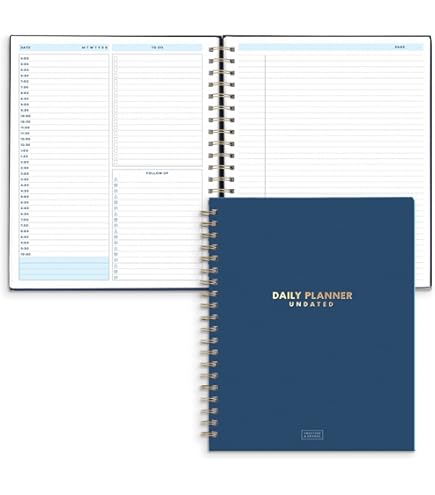 Work Day Planner Notepad | Daily Organizer To Structure Your Day, Boost - View #8