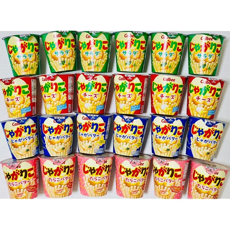 Amazon.co.jp: 【大容量セット】カルビー じゃがりこ 36個セット 4種類