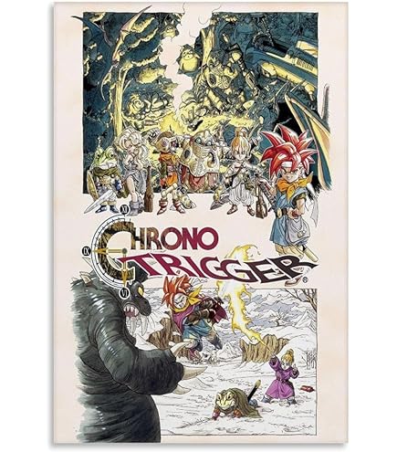 Amazon.co.jp: Chrono Trigger クロノ・トリガー ポスター アート