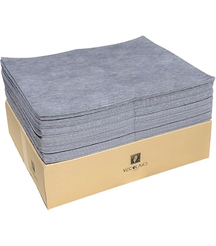 クレシア オイル吸着マット エコ厚手 吸収量約1200g/枚 20枚 5パック Amazon | クレシア オイル吸着マット エコ厚手 吸収量約1200g/枚 20枚