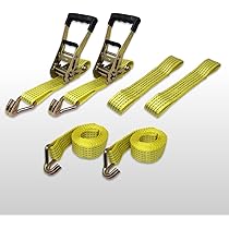 ラッシングベルト  ラチェットバックル式新品未使用2本セット 日本製 ラチェットバックル式 R20K 35mm 500kg ラッシングベルト