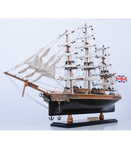 Amazon | 帆船模型 完成品 木製 イギリス海軍 軍艦 HMS ヴィクトリー号