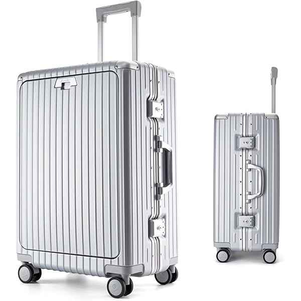 Amazon | リベティ 多機能スーツケースRBST-1000(シルバー)機内