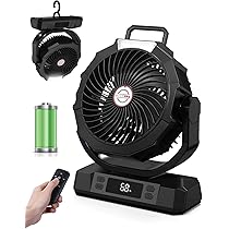 Amazon | Giftelf キャンプ 扇風機 40000mAh アウトドア 扇風機