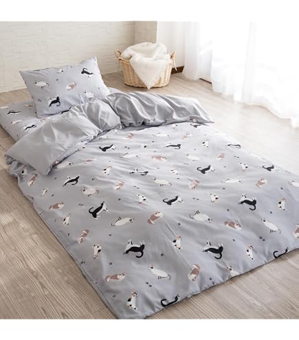Amazon｜Bird&Stone 子供用 ティーンズ用 キルトカバー かわいい鳥柄