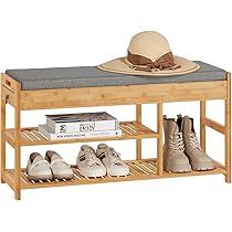 Amazon.co.jp: SoBuy 玄関ベンチ 収納ベンチ シューズラック 収納