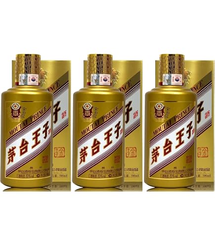 Amazon.co.jp: 茅台王子酒 MOUTAI PRINCE 金王子 白酒 アルコール 度数