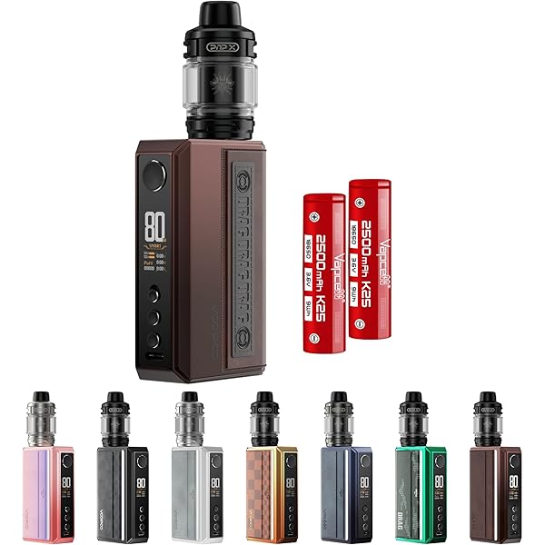 Amazon | 【爆煙】VOOPOO DRAG 5 (ドラッグ5) 爆煙VAPE＋バッテリー2本