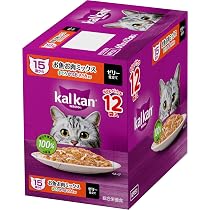 Amazon.co.jp: カルカン パウチ シニア猫用 11歳から 60g×12袋