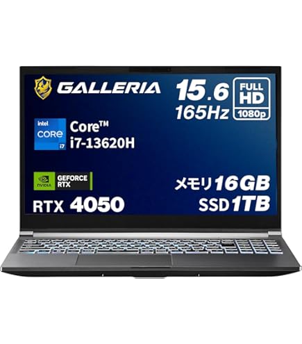 Amazon.co.jp: GALLERIA ガレリア ゲーミングノートPC XL7C-R45
