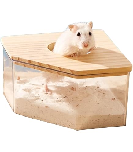 Yulezen 折りたたみ式アクリル透明ハムスターケージW70.5H43.5cm 71LvETzx+VL.jpg_BO30,255,255,