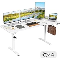 Amazon | Sunon 昇降デスク 電動 昇降式デスク スタンディングデスク