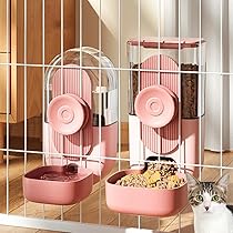 Amazon | o-waki 自動給水器 自動給餌器 2個セット ケージ取り付け