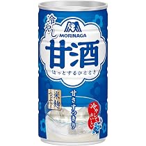 Amazon.co.jp: 森永製菓 冷やし甘酒スパークリング 190ml缶×30本入