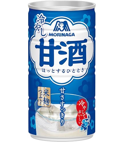 Amazon.co.jp: 森永製菓 冷やし甘酒スパークリング 190ml缶×30本入