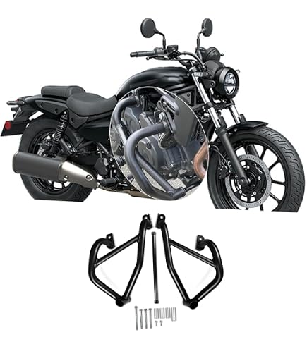 Amazon.co.jp: バイク用エンジンガード 用 スティード 400 600 用 VLX