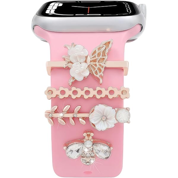 Women Gold Bee Watch Band Charms for Apple Watch 38mm 40mm  display picture 3