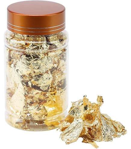 Amazon | 金箔 こまか K-2 0.4g(食用金箔/料理用金箔) | 生鮮卸売市場