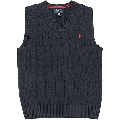 Amazon | ポロ ラルフローレン ボーイズ ケーブル ニット ベスト v