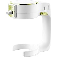 グリーンハウス ハンディビールサーバー 缶ビール 用 超音波式 ホワイト GH-BEERIS-WH