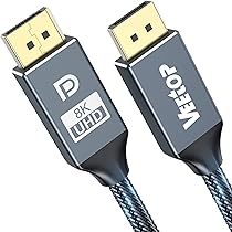 DPケーブル追加　i7 7700k RTX2060SUPER SSD240GB Amazon.co.jp: Veetop Displayport ケーブル 8K ゲーミング DP1