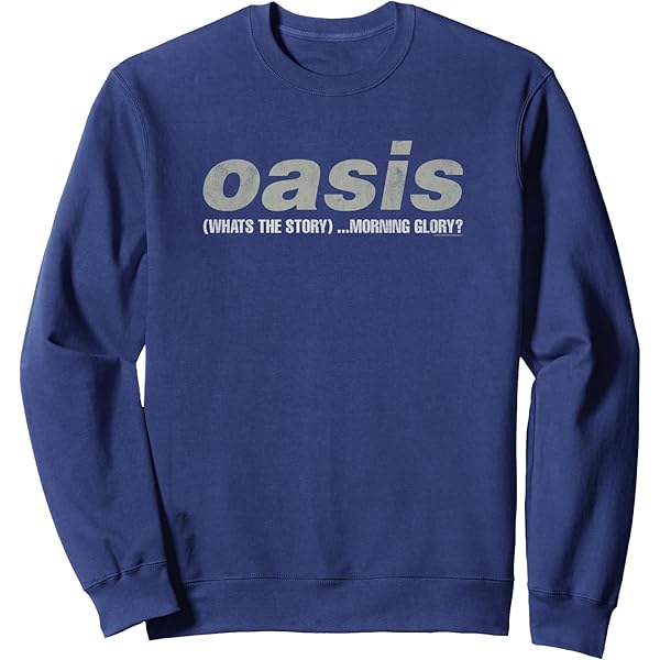 Amazon | Oasis White Logo On Navy パーカー | トレーナー・パーカー 通販