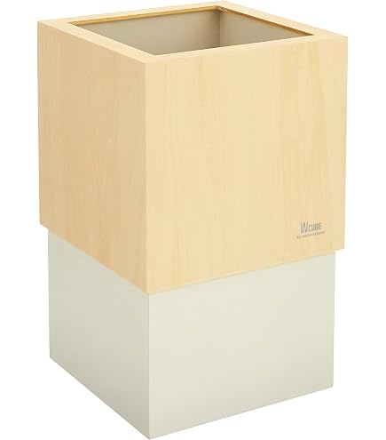 Amazon｜ヤマト工芸 W CUBE WN/Bk 容量：約10リットル YK06-012｜フタ