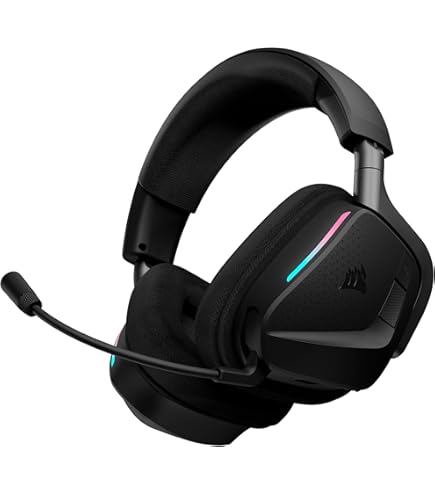 CORSAIR HS80 RGB WL ワイヤレスプレミアムゲーミングヘッドセット