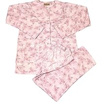 Amazon.co.jp: [trust map] 介護 パジャマ 通年 綿100% レディース