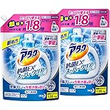 【まとめ買い】アタック抗菌EXスーパークリアジェル 洗濯洗剤 液体 詰替用 1.35Kg(1.8倍分)×2個