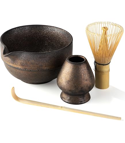 茶道具　箱付き　一式　抹茶　当時物　現状品　茶碗　茶杓　柄杓　茶筅 Amazon | 片口抹茶碗セット お点前セット 茶道具 抹茶道具 抹茶茶道