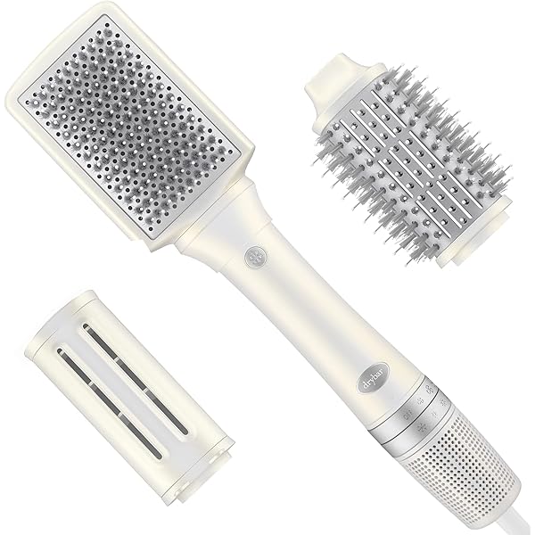 T3 Aire 360 Warmluftstyler Blowout-Kit | Mit Keramik Lockenaufsätzen & Ovaler Bürste | Für Voluminöse Locken